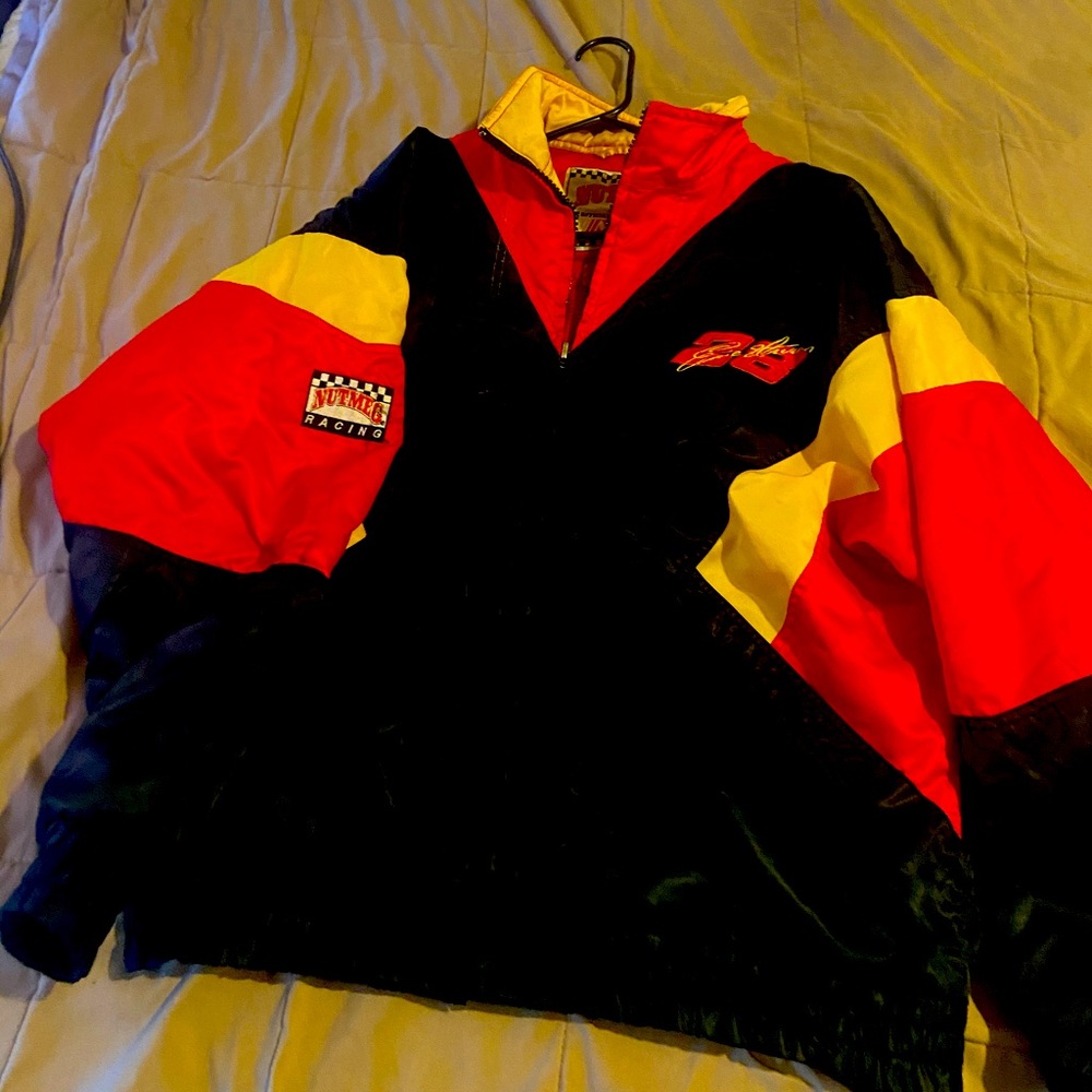 Men nascar type jacket